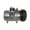 A & I Products Compressor, New, Denso Style w/ Clutch (Ear mtd., 5.75" pulley, 6E171) 7.3" x7.3" x10.9" A-RE12513 - alternate 1